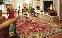 Area Rug in Luxury Home